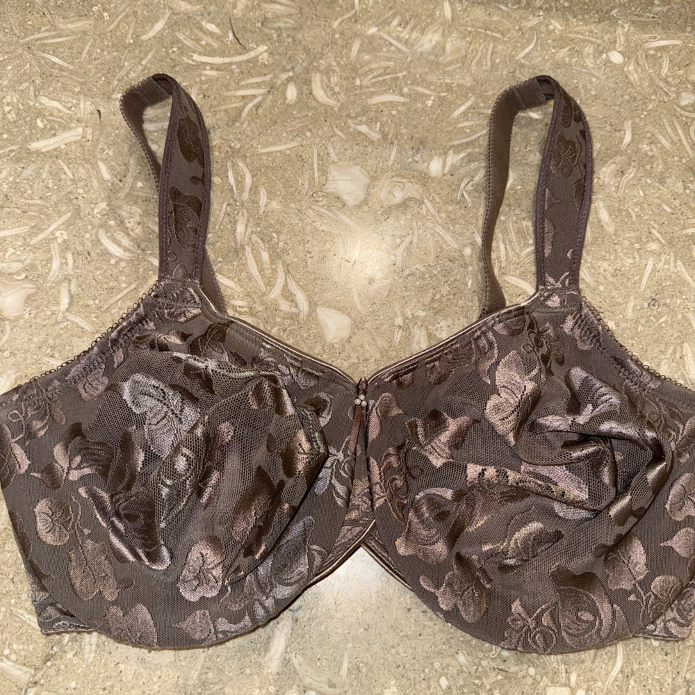 Wacoal 85567 Awareness Seamless Full Figure Underwire Bra Support Lace 38DD